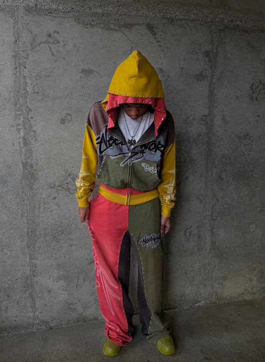 This is Art Zip-up Multicolor