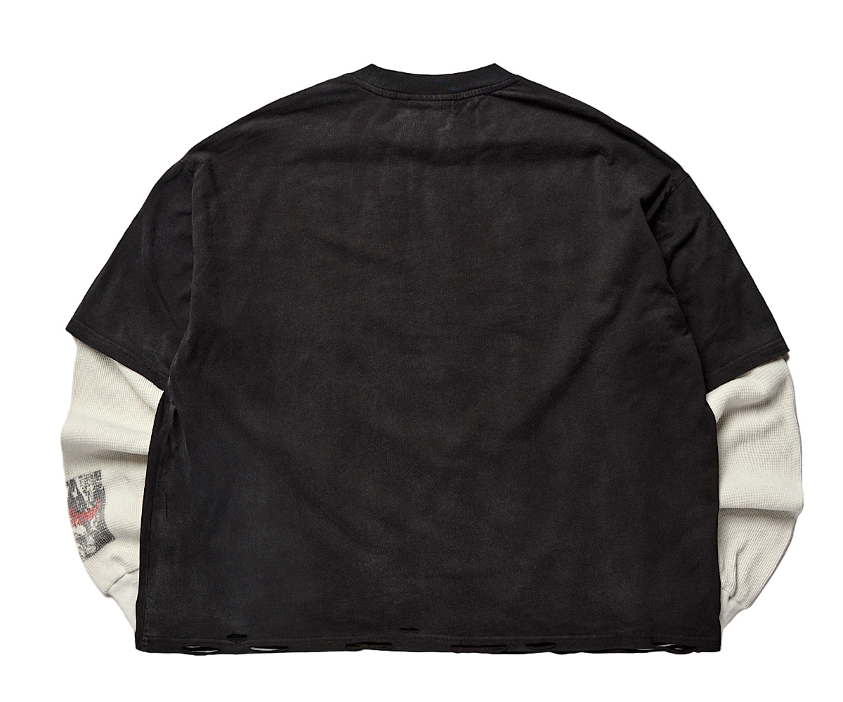 Keep the Faith Thermal White Sleeves