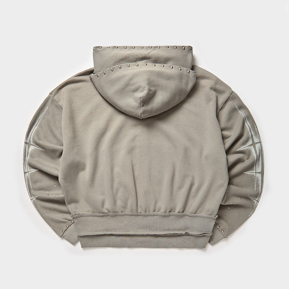 This is Art Zip Up Gray