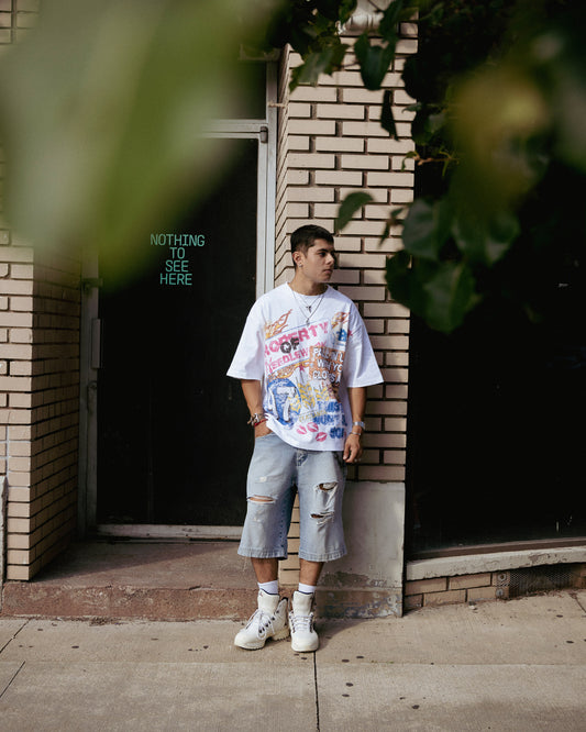 Fall in Love w/clothes Again Tee