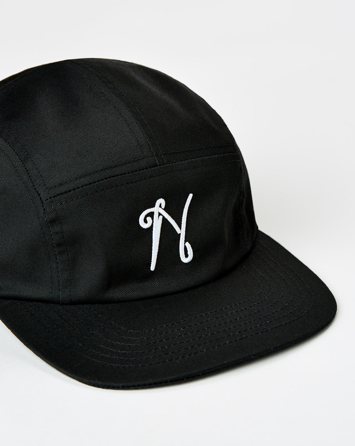 N Logo Running Hat Black