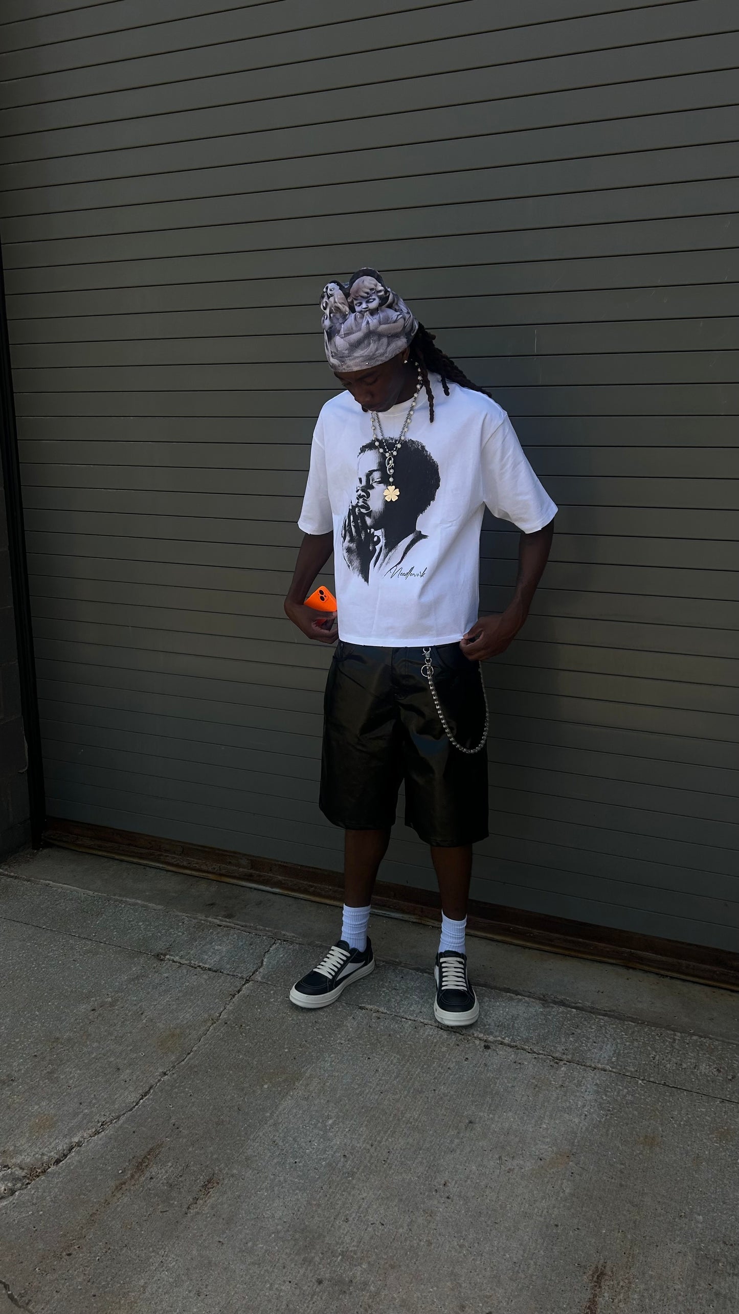 Silent Prayer Tee White