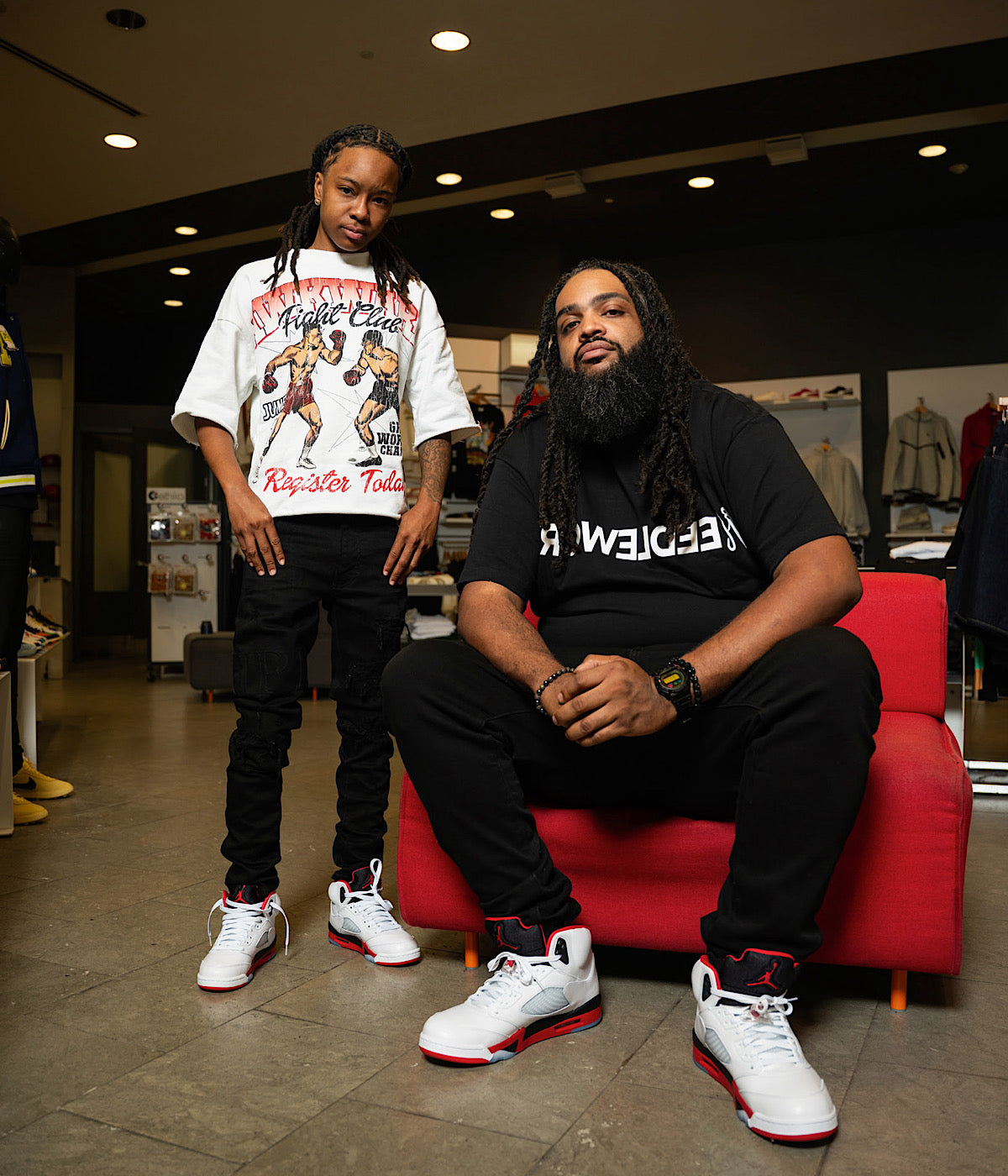 Backwards Logo Tee