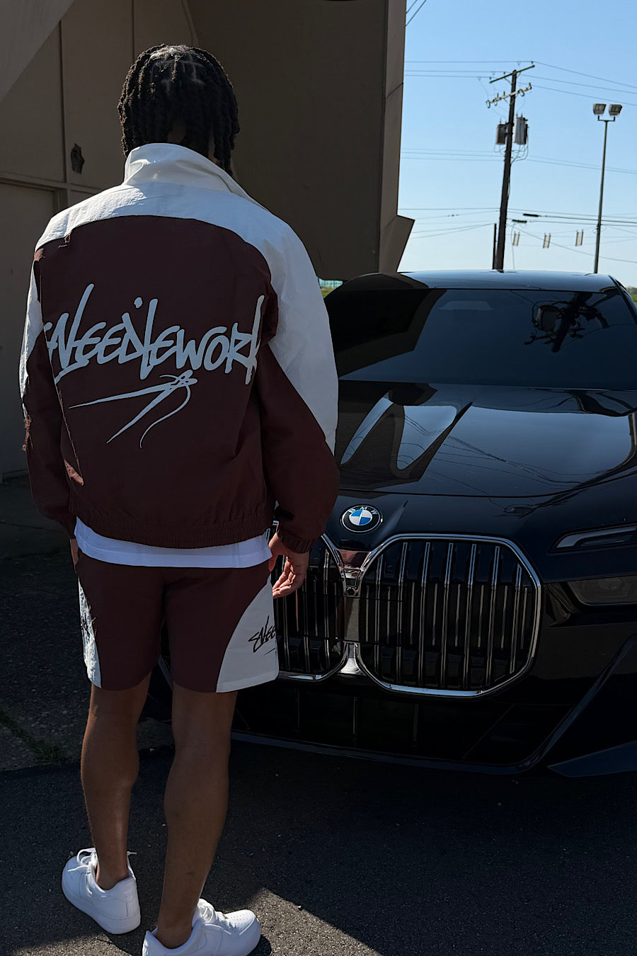 Heritage Track Jacket Brown