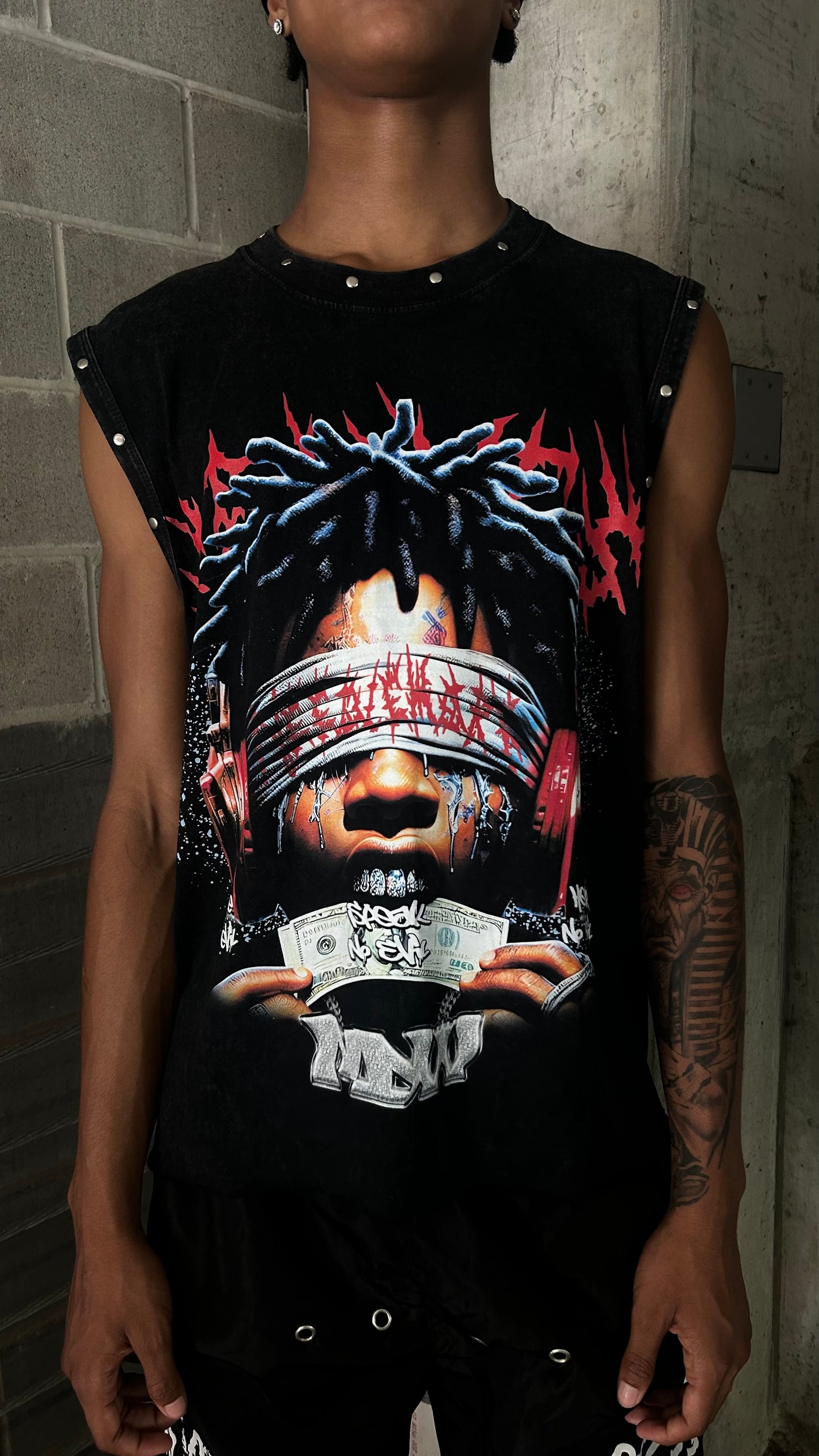 See No evil sleeveless tee