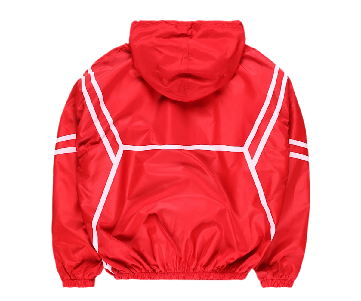 Feel the fear Red Nylon Jacket