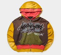 This is Art Zip-up Multicolor
