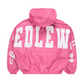Pink Feel the fear Nylon Jacket