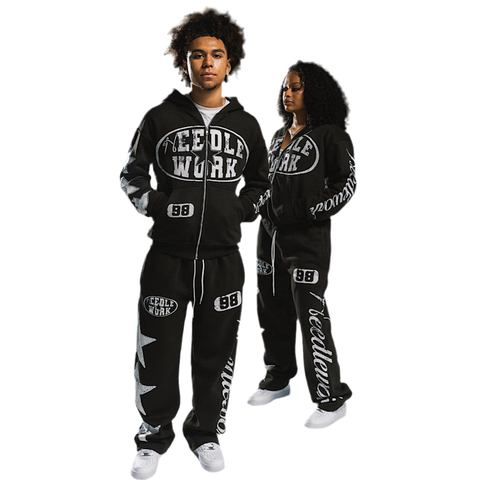 Black "Move in Silence" Set