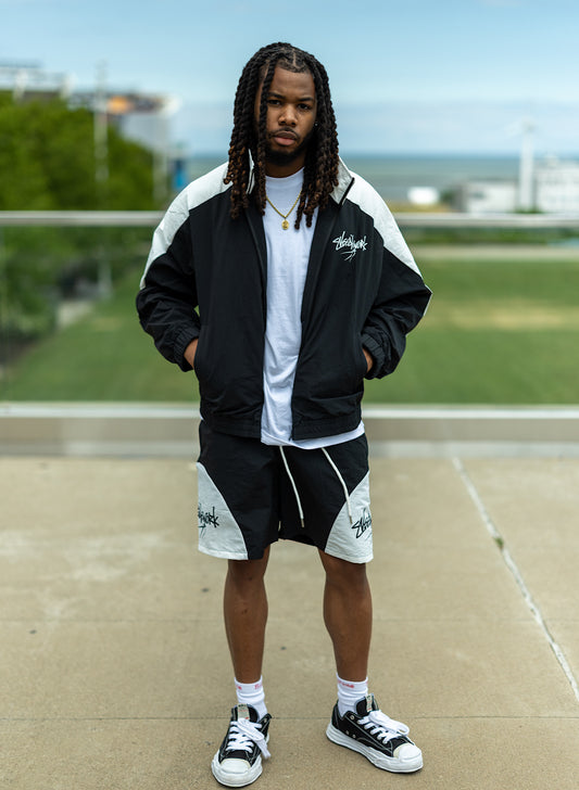 Heritage Track Jacket Black