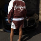 Heritage Track Jacket Brown