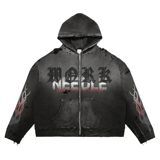 Immortal Zip up Black