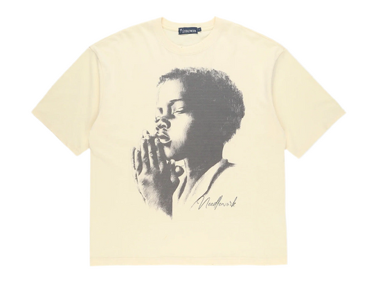 Silent Prayer Tee Cream