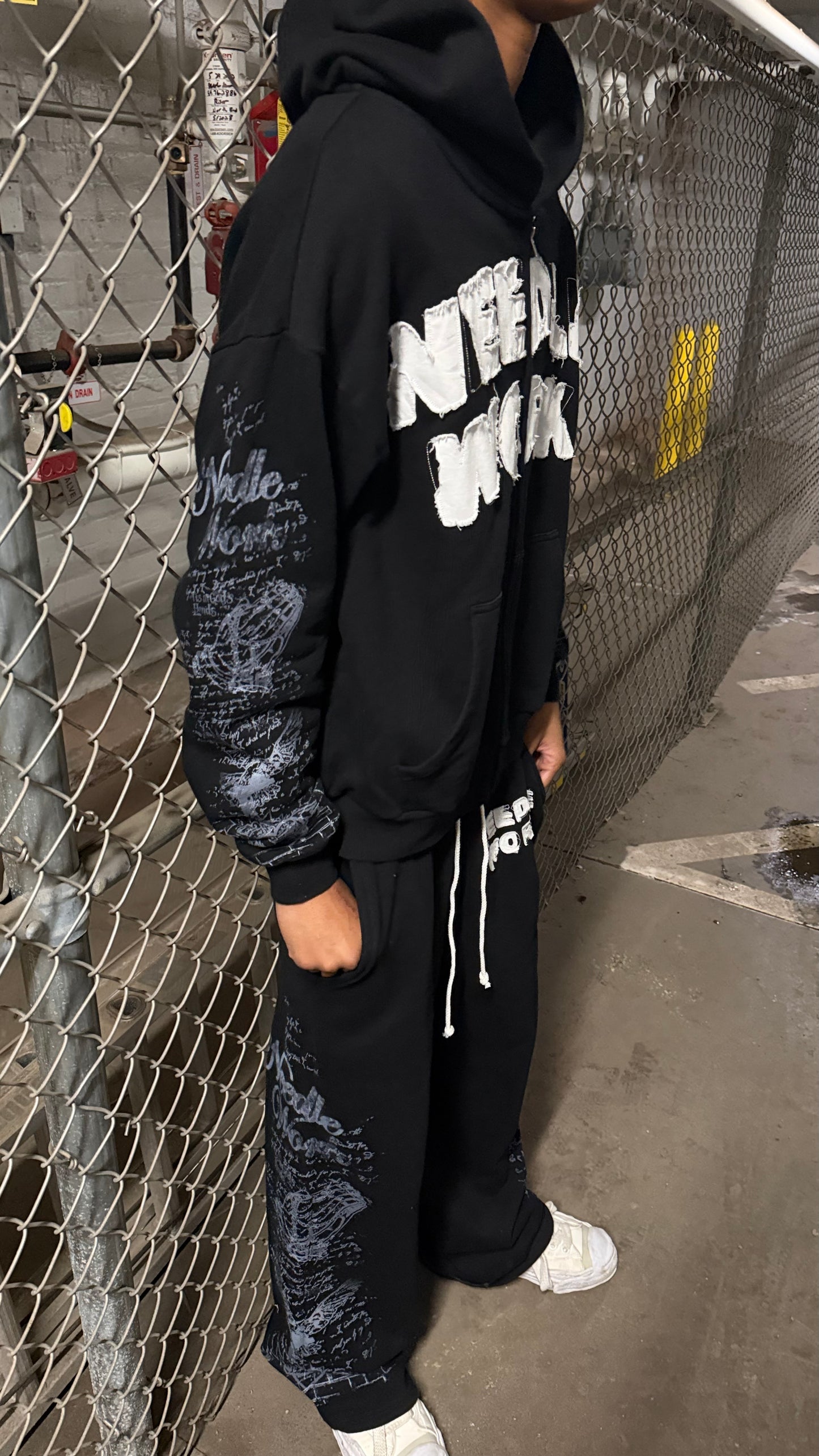 Written in Threads Zip Up