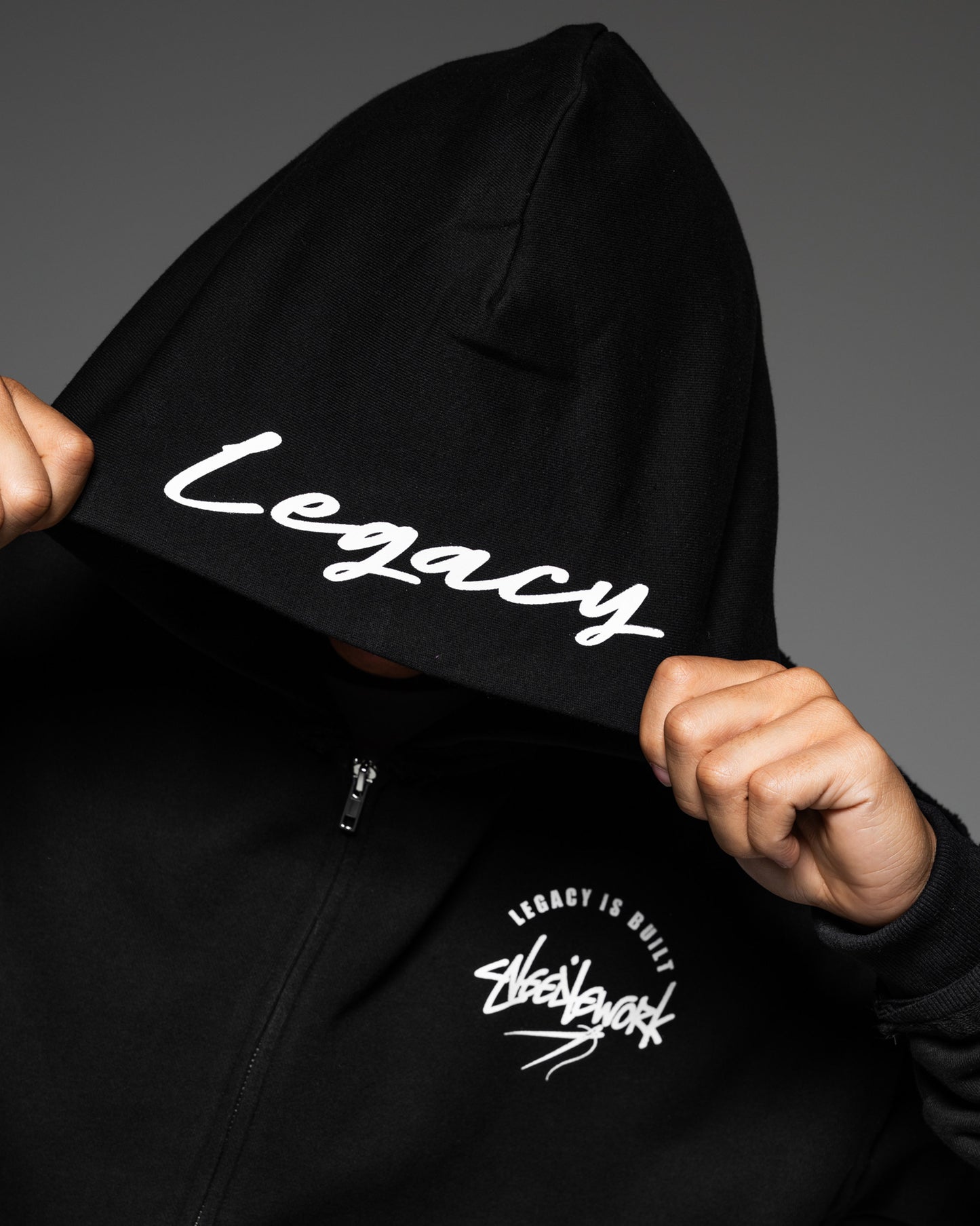 Legacy Zip Up Black