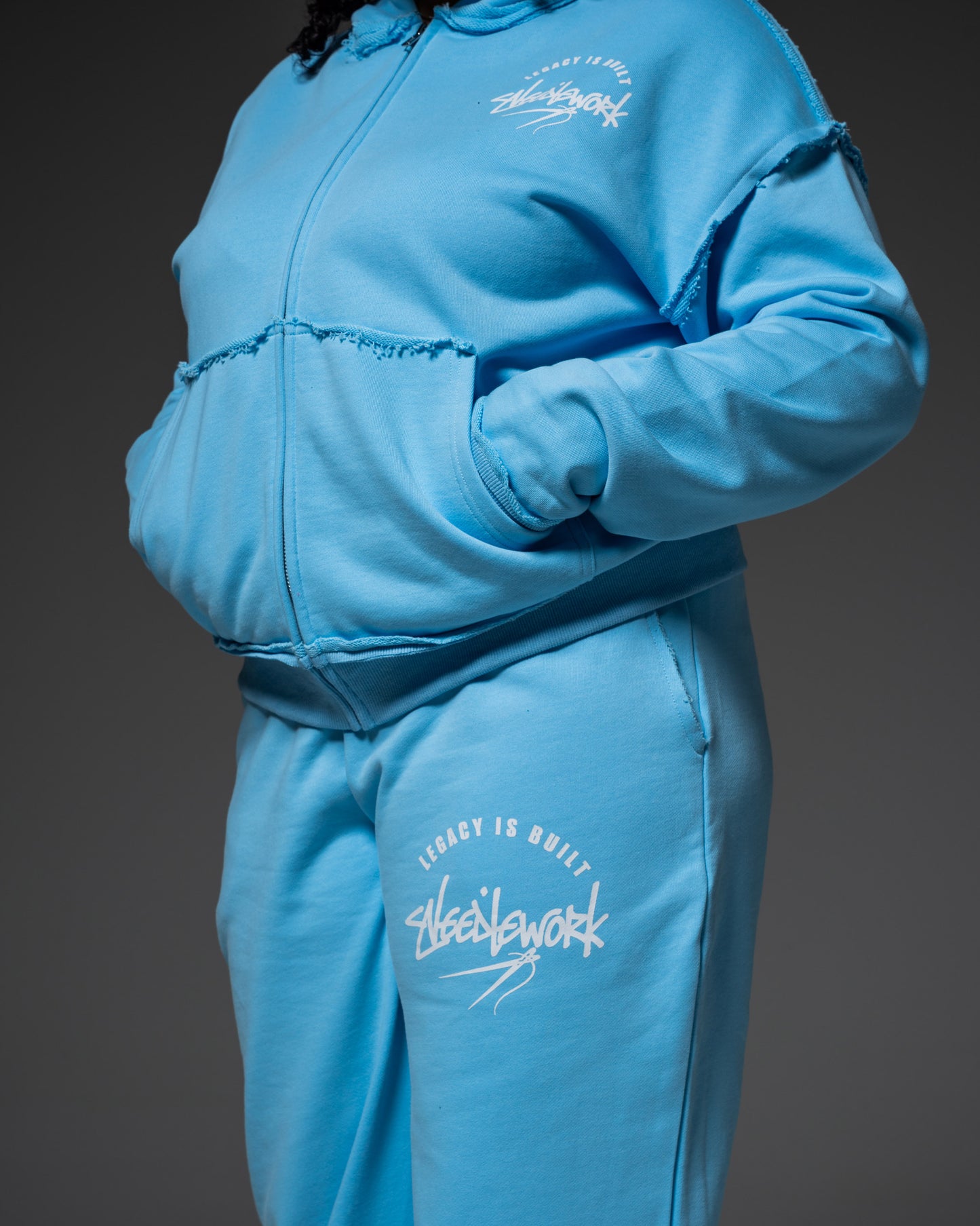 Legacy Zip Up Sky Blue