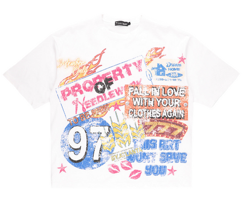 Fall in Love w/clothes Again Tee