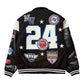 Varsity Letterman Jacket Black