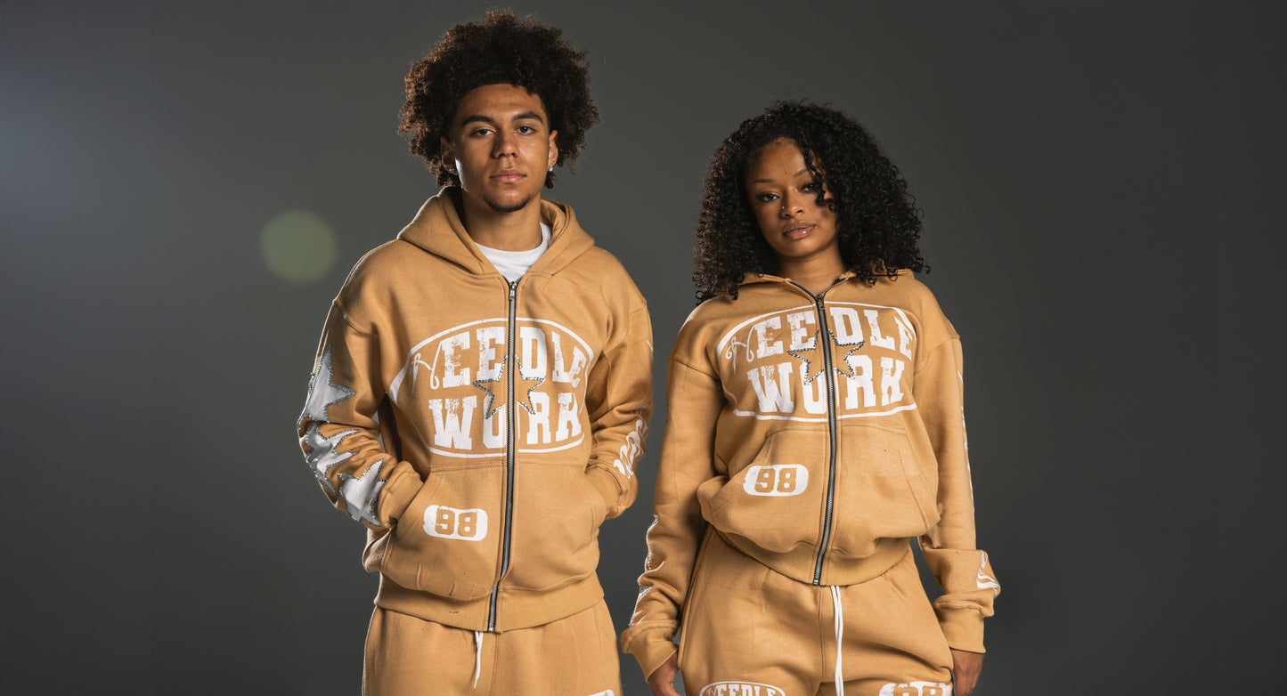 Tan "Move in Silence" Set