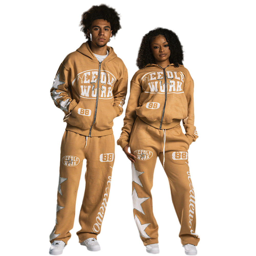 Tan "Move in Silence" Set