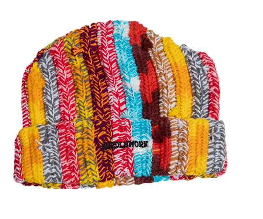 Knit Multi Beanie Hat