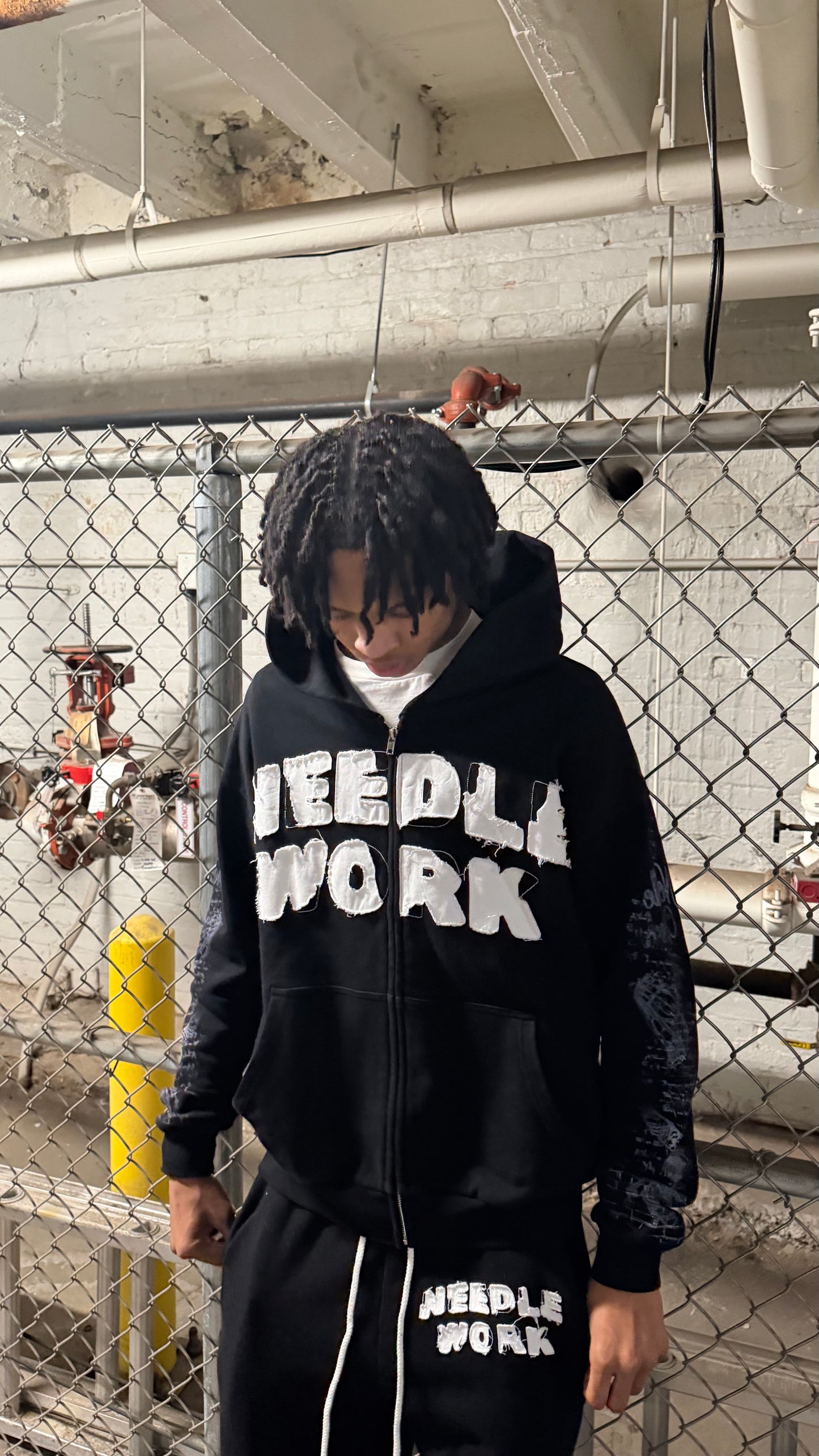 Written in Threads Zip Up