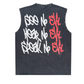 See No evil sleeveless tee