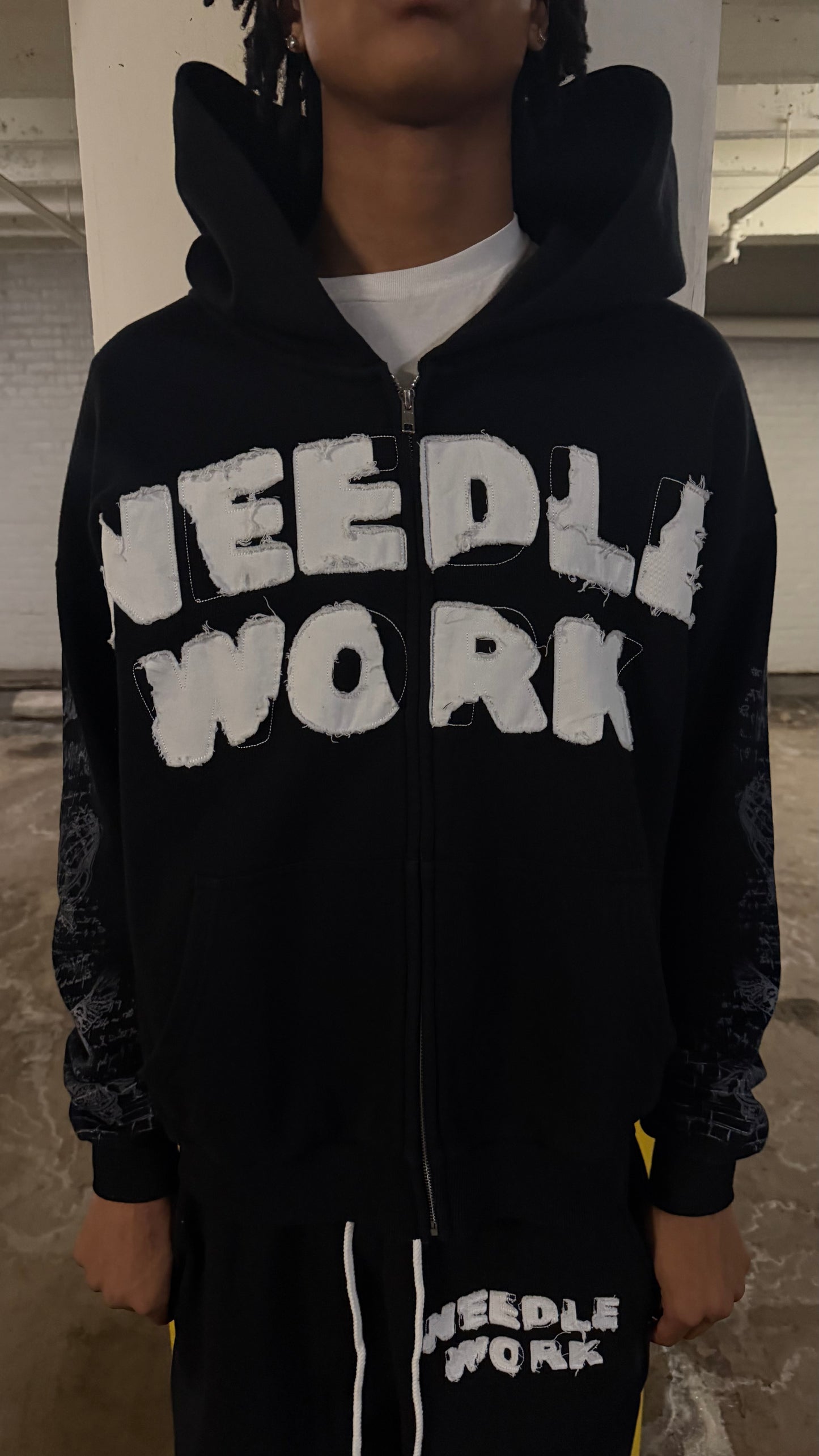 Written in Threads Zip Up