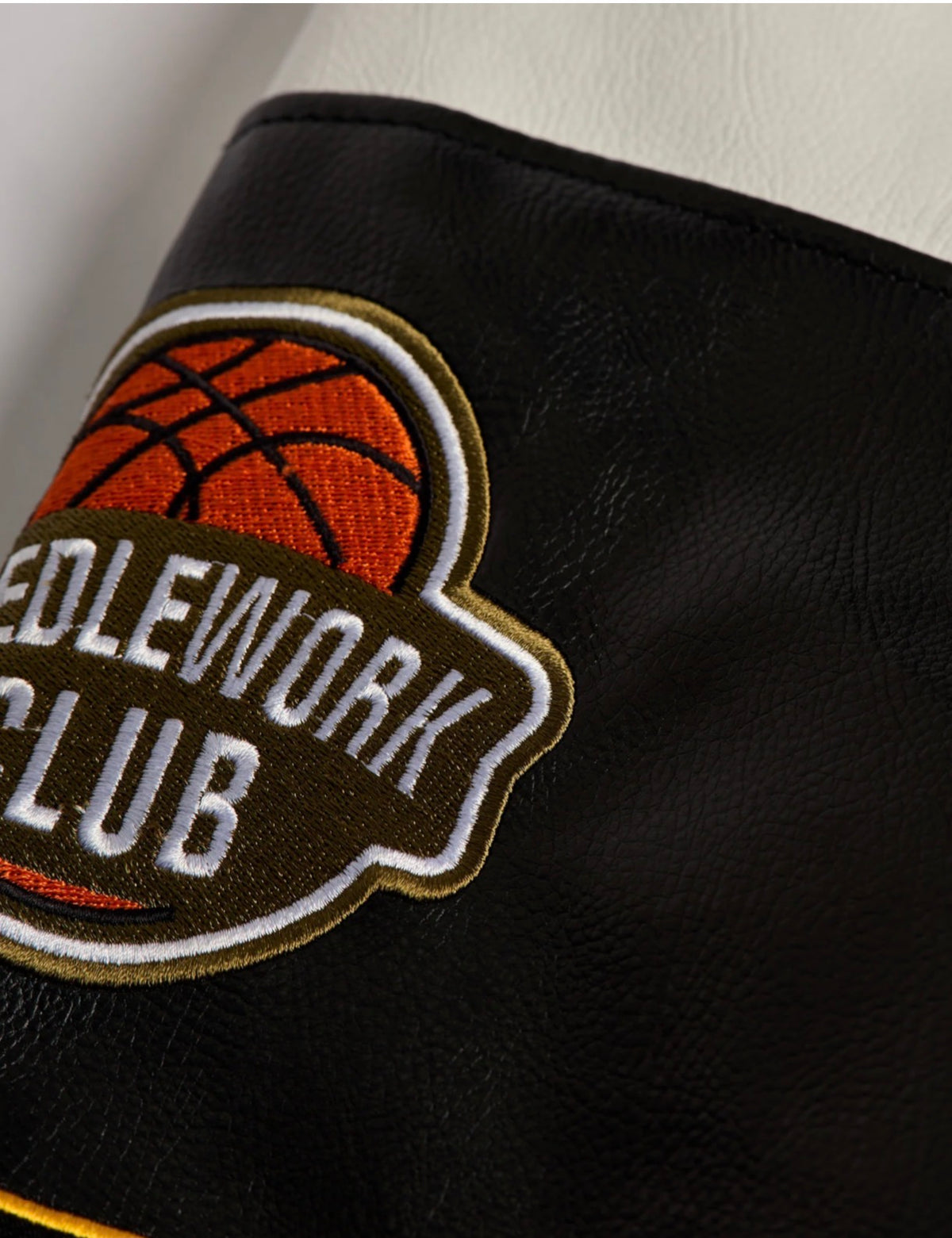Varsity Letterman Jacket Black