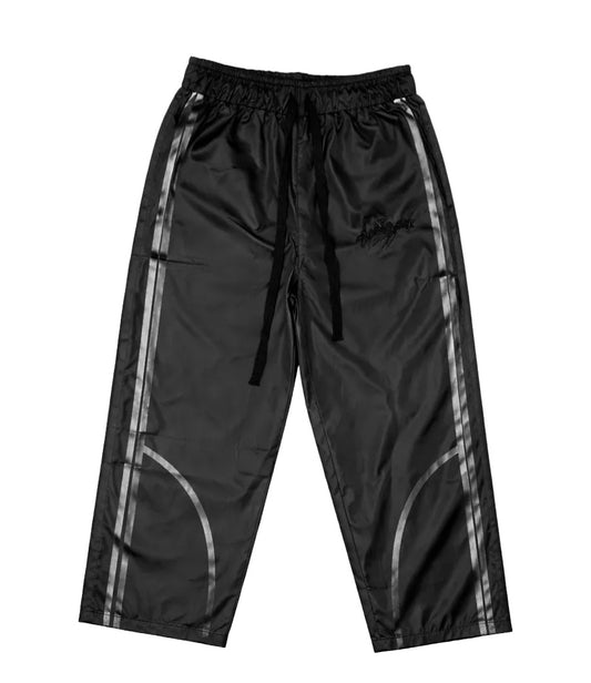 Nylon Pant Black Black