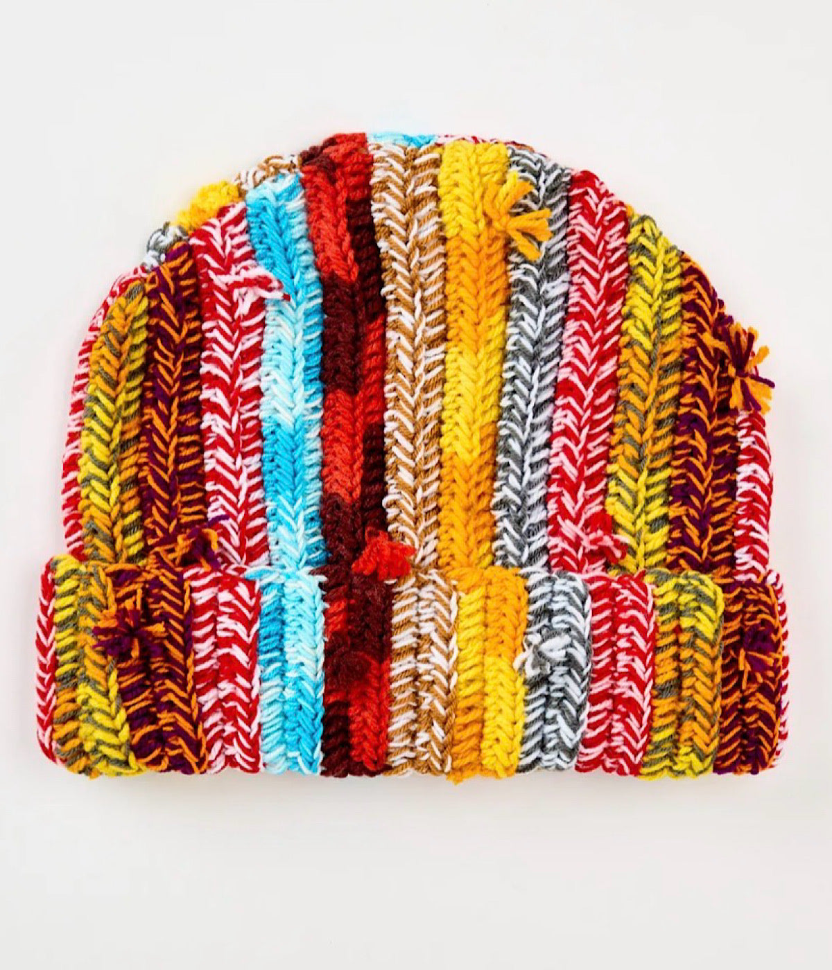Knit Multi Beanie Hat