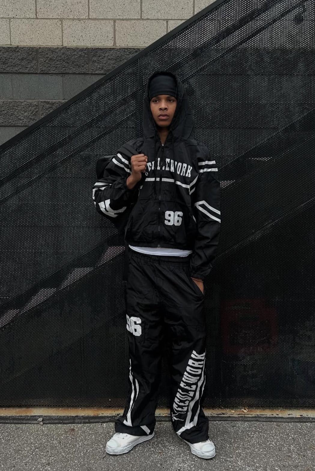 "Feel The Fear" Nylon Pants