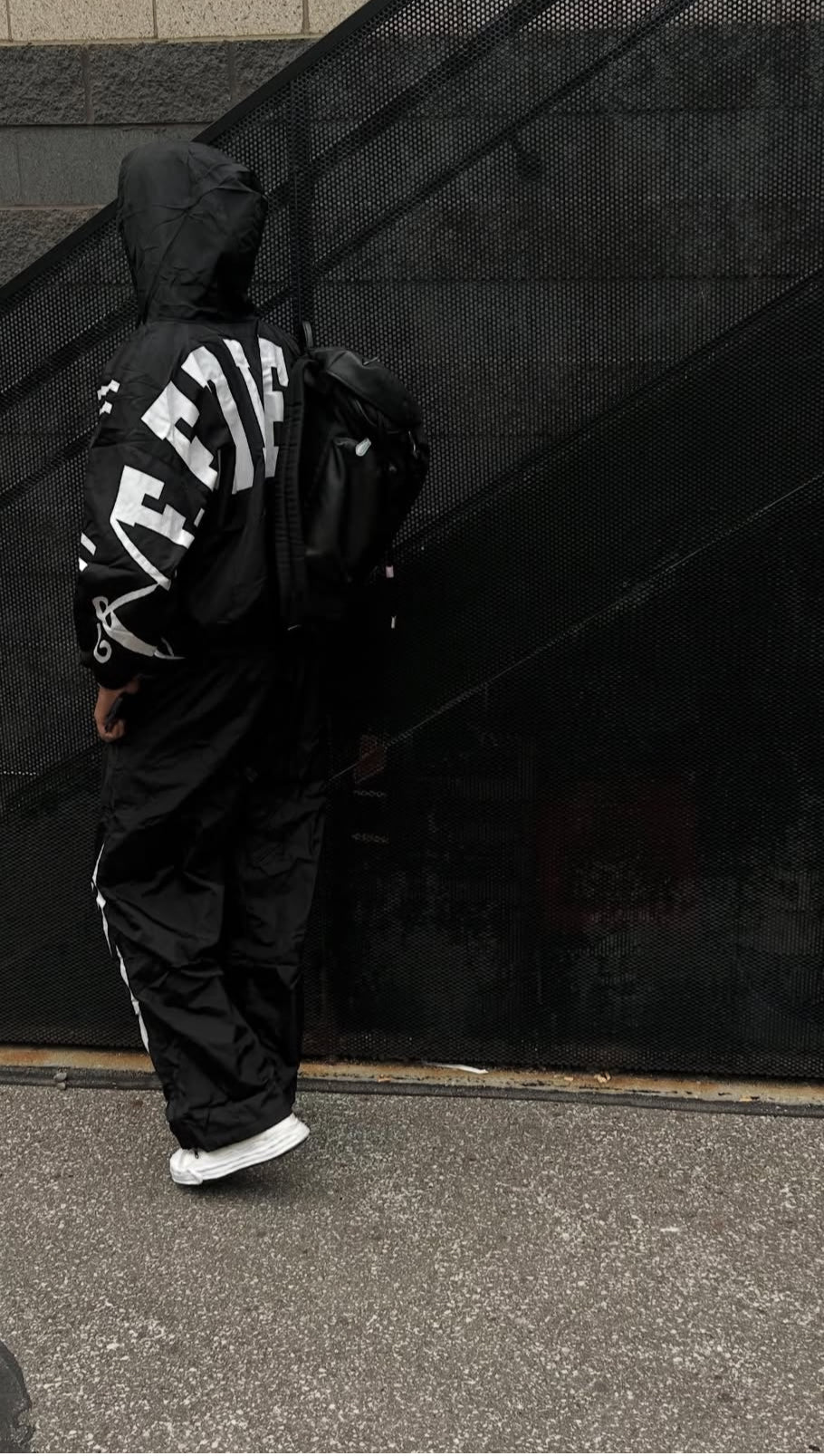 "Feel The Fear" Nylon Pants