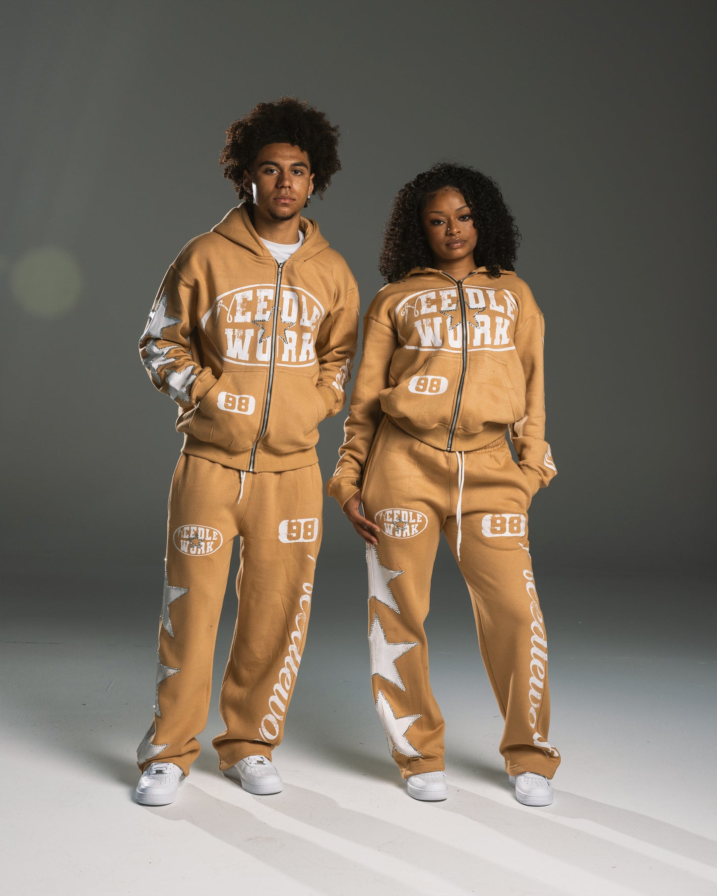 Tan "Move in Silence" Set