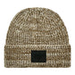 Knit Beanie Brown & White