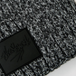 Knit Beanie Gray/Black Blend