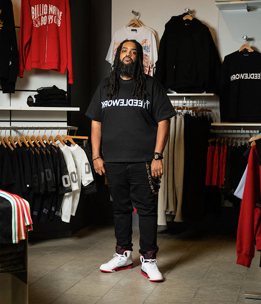 Backwards Logo Tee