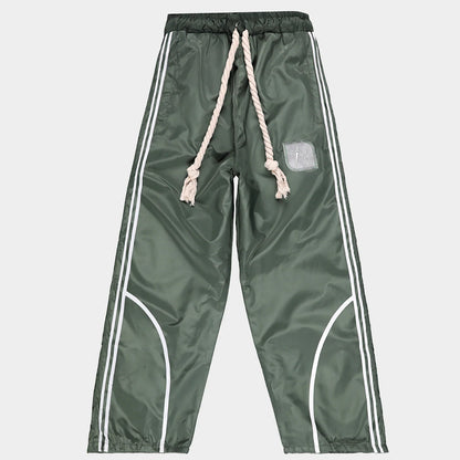 Rope Track Pants - Green