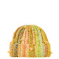 Knit Hat Orange Multi