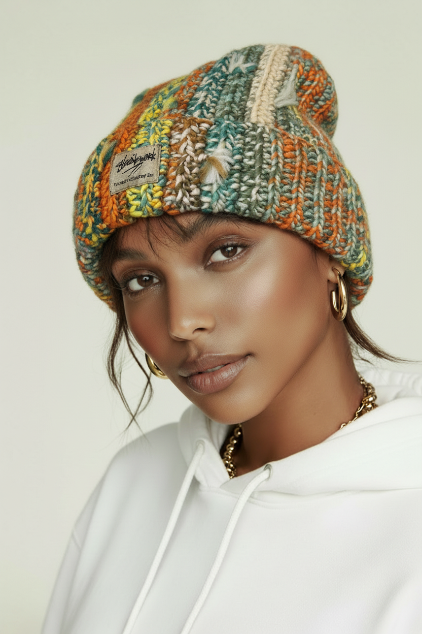 Earth Tone Signature Knit Beanie