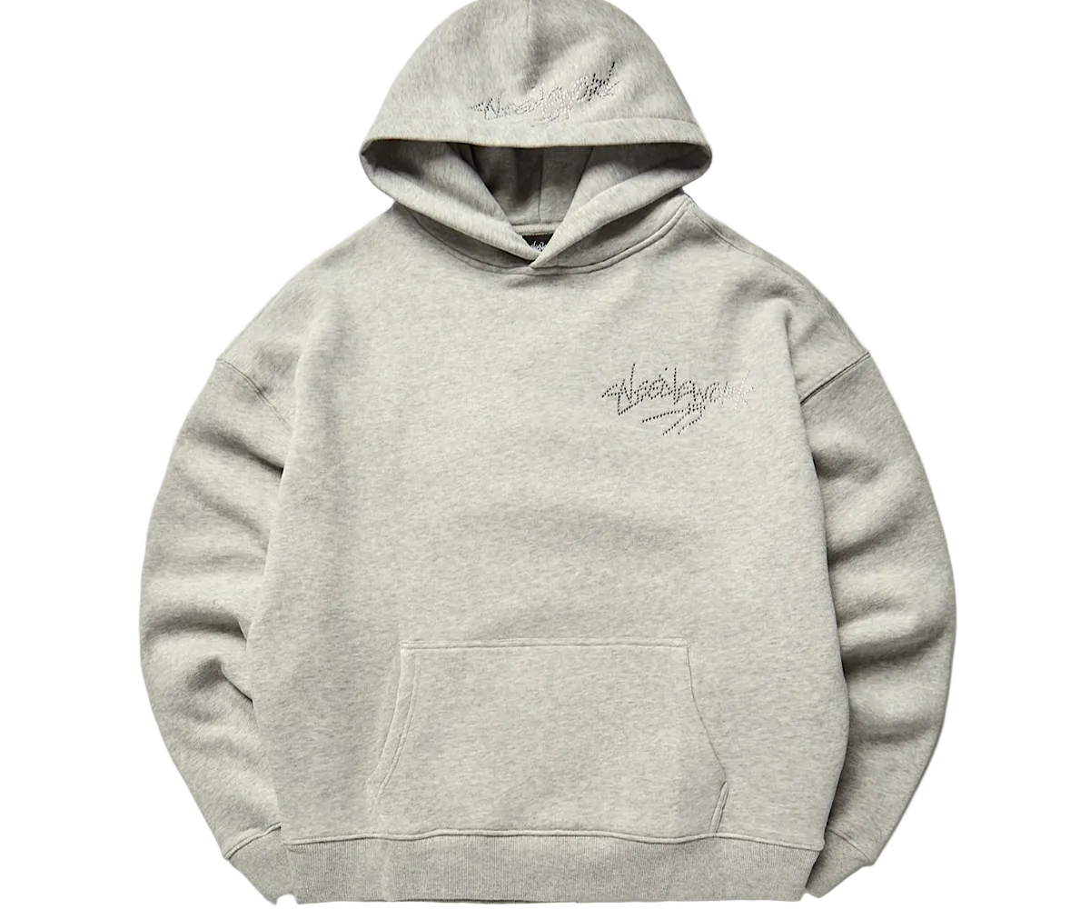 Rhinestone Hoodie Basic Essential