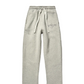 Rhinestone Pants Basic Essential Gray Sweatpants