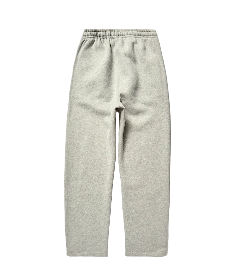 Rhinestone Pants Basic Essential Gray Sweatpants