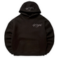 Rhinestone Hoodie Everyday Essentials Black