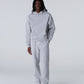 Rhinestone Pants Basic Essential Gray Sweatpants