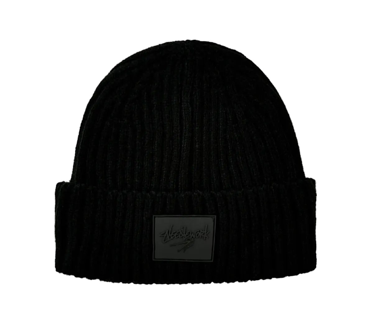 Knit Beanie Black
