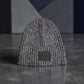 Knit Beanie Gray/Black Blend