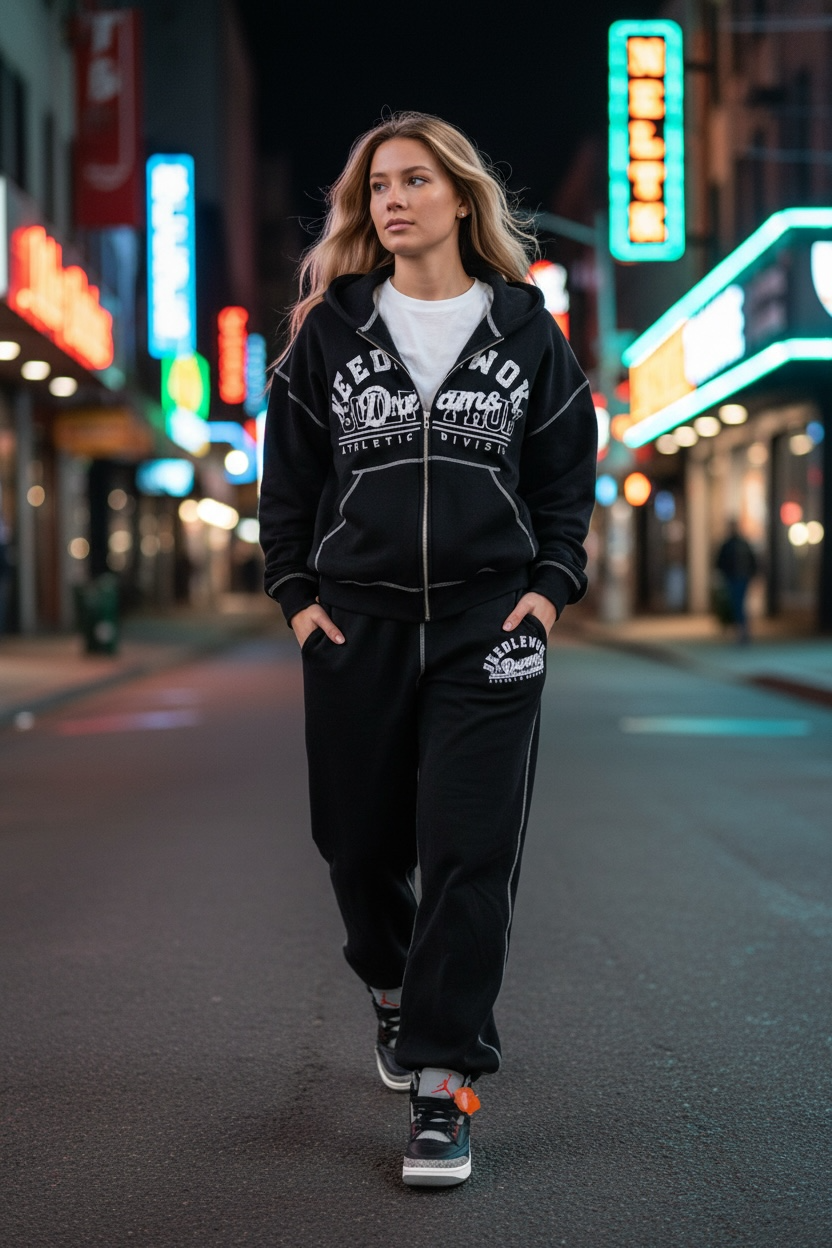 Dreams Double Stitch Zip Up