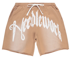Relationships Over Money Shorts Tan