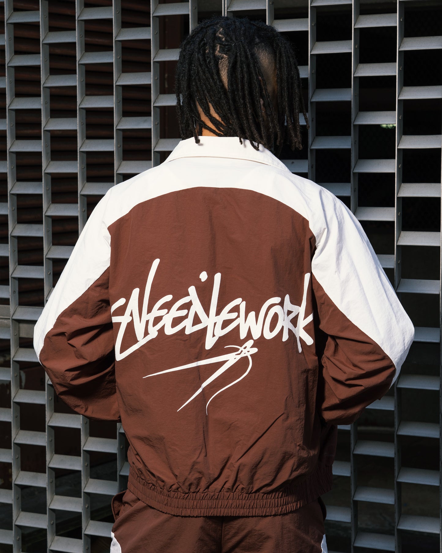 Heritage Track Jacket Brown